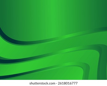Background with abstract green wave pattern. Abstract green gradient wavy background. suitable for banners, web, presentations, brochures, etc.