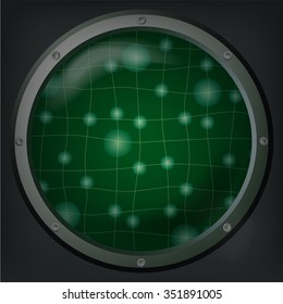 Background, abstract, grid, lights, radar vector, banner, illustration