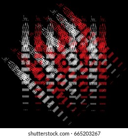 Background abstract halftone