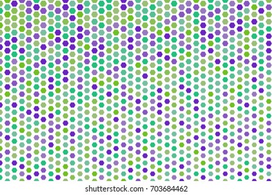 Background abstract hexagon pattern for design. Style of mosaic or tile. Vector illustration graphic.