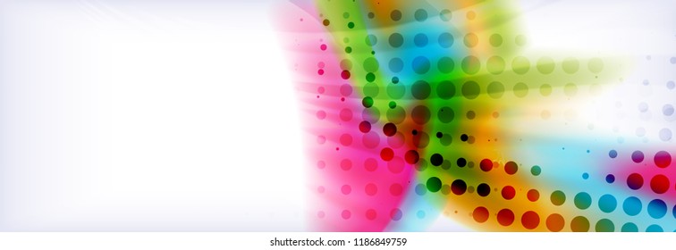 Background abstract holographic fluid colors wave design, vector EPS10