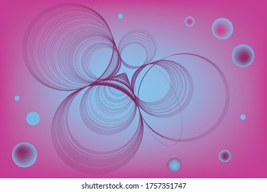 background with abstract image on a purple background