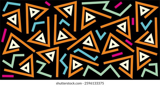 background with abstract line doodle