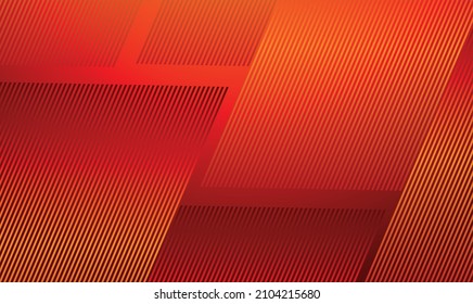 línea abstracta de fondo con gradación de rojo a amarillo