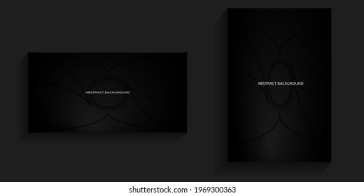 Background with abstract abstract lines and dark circle in the middle for banners, covers, card backgrounds, social media backgrounds