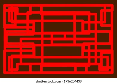 Background with abstract lines. Simple background. Intersecting lines