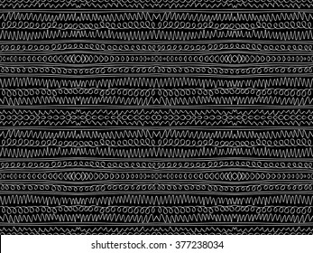 Background abstract lines. Simple ornament. Black and white ethnic style. Vector texture can be used for web design, textile, printed products and other.