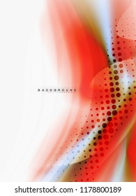 Background abstract - liquid colors wave flow, vector