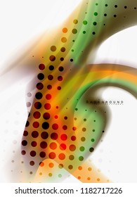 Background abstract - liquid colors wave flow, vector