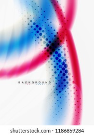 Background abstract - liquid colors wave flow, vector