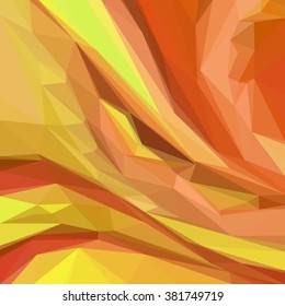 Background with Abstract Low Poly Polygonal Geometrical Pattern. Vector