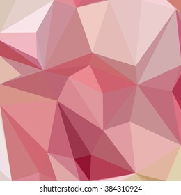 Background with Abstract Low Poly Polygonal Geometrical Pattern. Vector