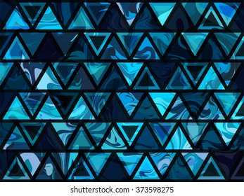 Background abstract marble triangles. Geometric background with marble effect texture. Trendy vector can be used for web design, wallpapers and printed products.