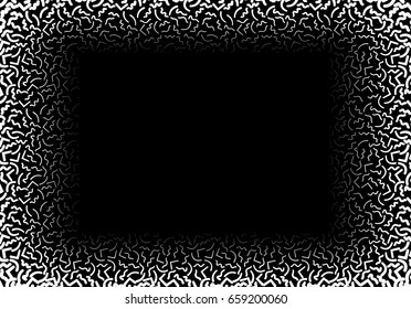 Background with abstract memphis line pattern gradient ornament