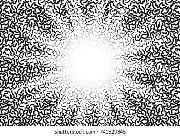 Background with abstract memphis line pattern gradient ornament