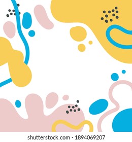 background abstract, Minimal geometric background. Dynamic shapes composition. Eps10 vector.