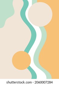 Background in an abstract minimal style. Perfect for a cover, poster, business card, flyer, brochure, the first page of a magazine, social media, and other uses. vector illustration in eps