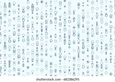 Background abstract mixed pattern for design. Vector illustration graphic.