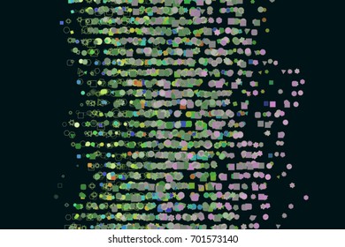 Background abstract mixed pattern for design. Vector illustration graphic.