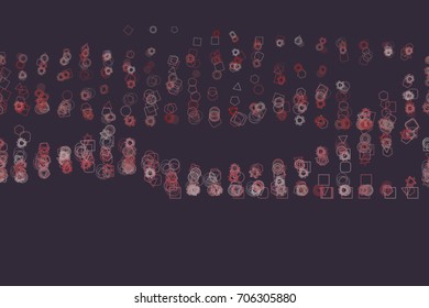 Background abstract mixed pattern for design. Vector illustration graphic.