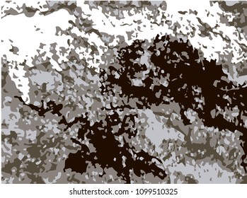 background with abstract modern creative colorful pattern with brown spots and stains