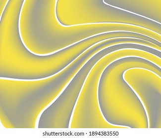 Background. Abstract modern background. Liquid blur. Cover in trendy colors with gray-yellow gradients. Wallpaper for your design. Vector texture bright poster, banner, web design.