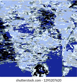 background with abstract modern pattern in grunge style