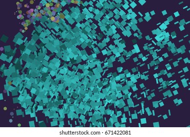Background abstract motion, particle or random pattern for design. Vector illustration graphic.