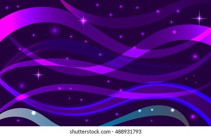 Background Abstract Multicolor, Super Magic, Vector illustration, Design-Colorful, Sparkle, Stars, Wallpaper, Backdrop, Fond