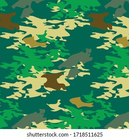 background with abstract multicolored camouflage pattern