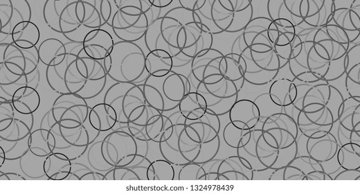 Background. Abstract background from multicolored circles. Seamless texture. Vector graphics