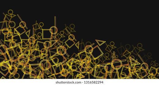 Background. Abstract background from a multi-colored geometric shapes. Basis for flyers and business cards. Vector graphics