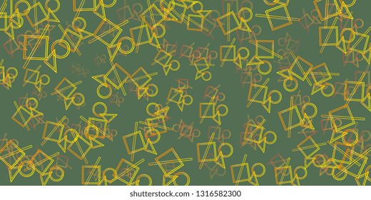 Background. Abstract background from a multi-colored geometric shapes. Basis for flyers and business cards. Vector graphics