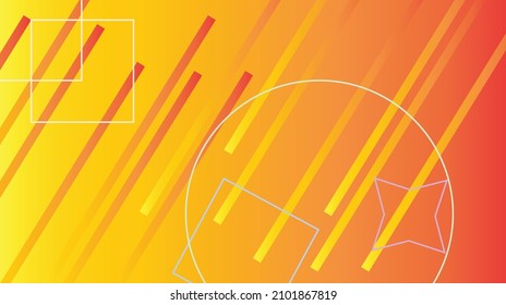 background abstract orange art vector  stile background orange collage design contemporary modern gradient presentations banner vector illustration