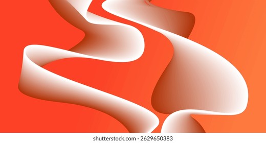 fondo, abstracto, Orange Rush para el otoño,