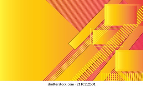 background abstract orange whit rectangel line 