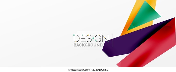 Hintergrund abstrakte überlappende Formen. Minimale Komposition, Vektorgrafik für Tapete-Banner-Hintergrund oder Landing-Page