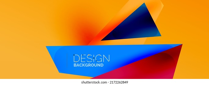 Background abstract overlapping shapes. Minimal composition vector illustration for wallpaper banner background or landing page