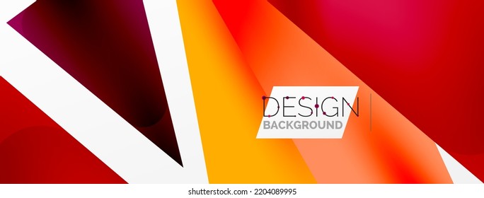 Background abstract overlapping shapes. Minimal composition vector illustration for wallpaper banner background or landing page