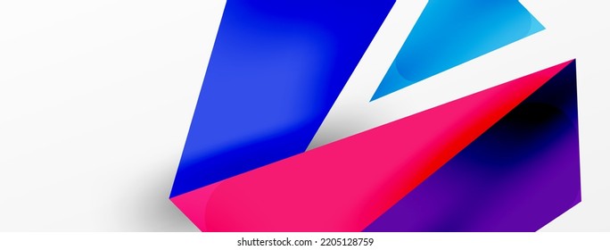 Background abstract overlapping shapes. Minimal composition vector illustration for wallpaper banner background or landing page