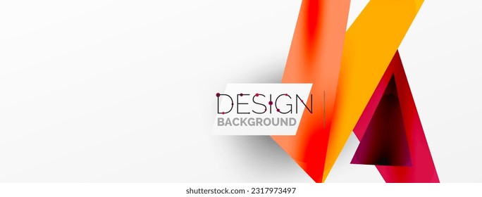 Background abstract overlapping shapes. Minimal composition vector illustration for wallpaper banner background or landing page