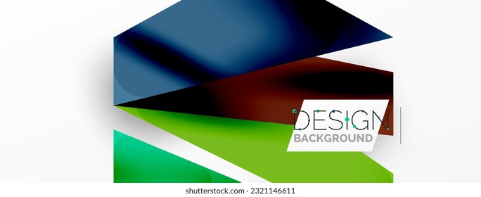 Background abstract overlapping shapes. Minimal composition vector illustration for wallpaper banner background or landing page