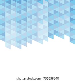 Background abstract pattern. Blue grid mosaic background