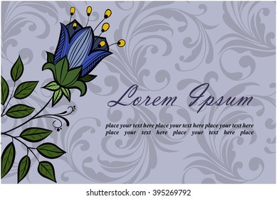 Background with abstract pattern for design card and flyers
