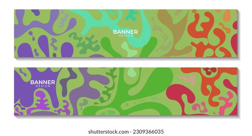 background abstract pattern with organic flowers