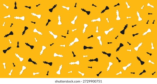 Background abstract pattern pawn king chess game