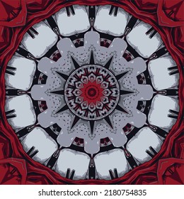 Background abstract pattern texture illustration unique kaleidoscope design abstract kaleidoscope background beautiful