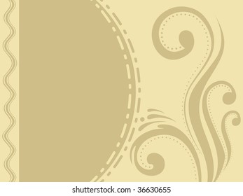 background with abstract pattern, vector illustration