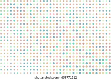 Background abstract pentagon pattern for design. Style of mosaic or tile. Vector illustration graphic.