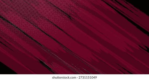 Background abstract pink and black dark are light with the gradient is the Surface with templates metal texture soft lines tech design pattern graphic diagonal neon background.